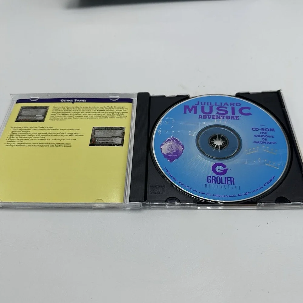 Juilliard Music Adventure‎ PC CD Rom With Teachers Guide Homeschool